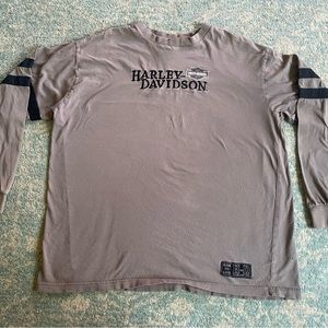 Vintage Harley Davidson Long Sleeve T-Shirt